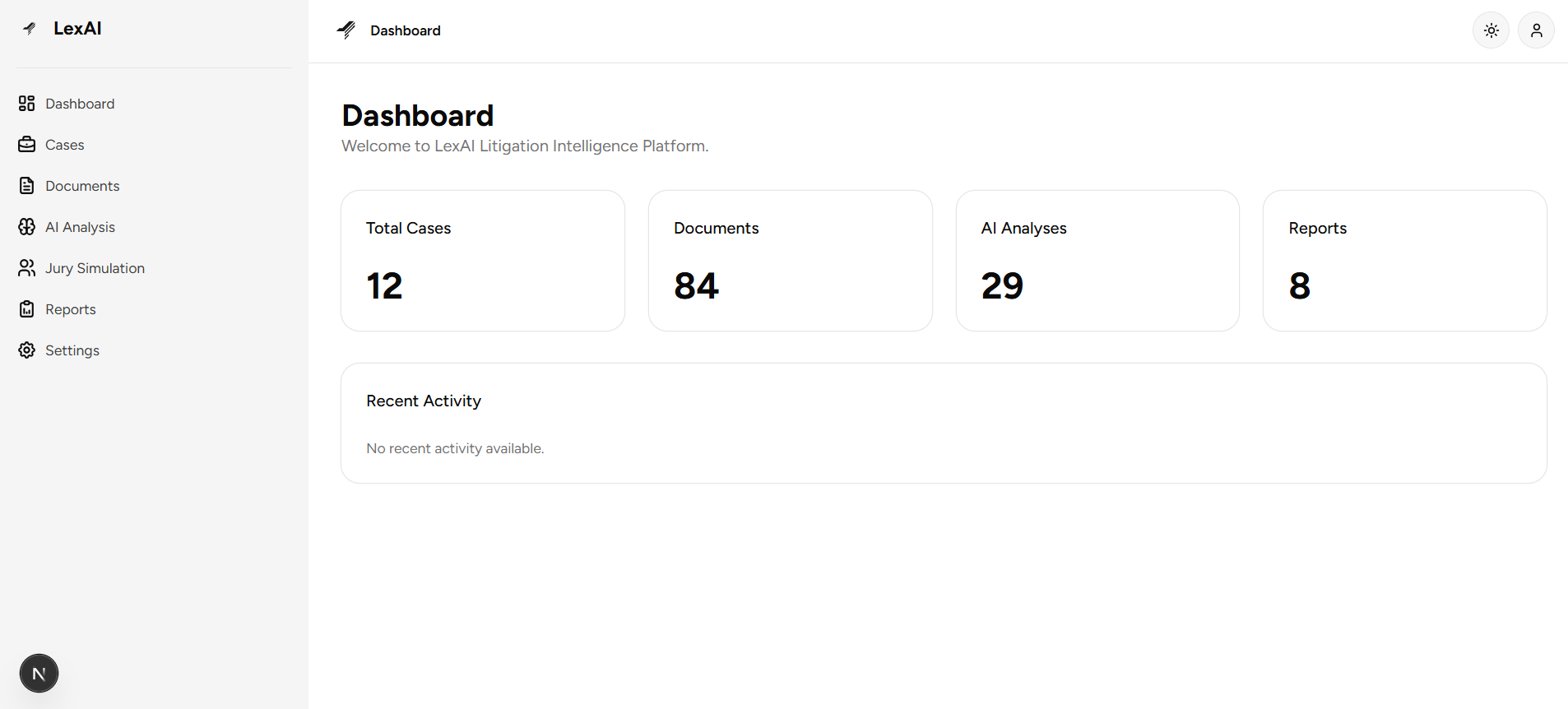 Cleros AI Litigation Platform